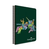 Faber-Castell PP Kapak Knights Klasik Spiralli Defter 100 Yaprak Kareli