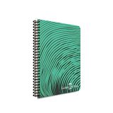Faber-Castell PP Kapak Waves Spiralli Defter 100 Yaprak Kareli