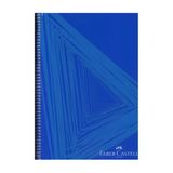 Faber Castell Pp Kapak Waves Spiralli Defter 100 Yp Çizgili 5075 000436-Mavi