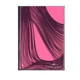 Faber Castell Pp Kapak Waves Spiralli Defter 100 Yp Çizgili 5075 000436-Pembe