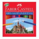 Faber-Castell Red Line Karton Kutu Tam Boy 24'lü Kuru Boya