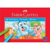 Faber-Castell Redline 18 Renkli Pastel Boya Karton Kutu Eğlenceli Özellikler ile Sanat İçin