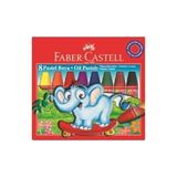 Faber-Castell Redline 8 Renk Pastel Boya Karton Kutu Çocuklar İçin Rahat ve Canlı Renkler