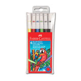 Faber Castell Redline Karışık Renkler 6'lı Paket Keçeli Kalem