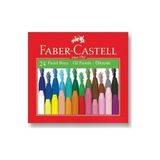 Faber Castell Redline Pastel Boya, 12 Renk, Canlı - Parlak ve Örtücü Renkler, Yumuşak Kullanım, Yoğun Pigment
