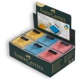 Faber Castell Renkli Hamur Silgi, 18’Li, Kutulu, Kolay Şekil Verilebilir, Lekesiz Temizlik, Eğlencel