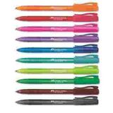 Faber-Castell Renkli Siyah Tükenmez Kalem
