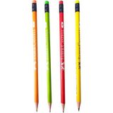 Faber-Castell Renkli Şövalye Yuvarlak HB Kurşun Kalem - 4 Adet