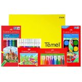 Faber Castell Resim Defteri Hediye 4'lü Boya Seti