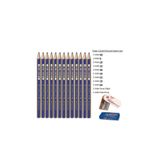 Faber Castell Resim Kalemi Faber Dereceli Kalem Seti Karakalem Seti 8h 7h 6h 5h 4h 3h 2h H Hb 13'lü Set