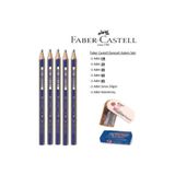 Faber-castell Resim Kalemi Faber Dereceli Kalem Seti Karakalem Seti Hb-2b-4b-6b-8b 5'li Set 932SD4156782013