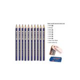 Faber Castell Resim Kalemi Faber Dereceli Kalem Seti Karakalem Seti Hb H 2h 3h 4h 5h 6h 10'lu Set