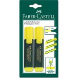 Faber-Castell Sarı Fosforlu Kalem 2'li Set Parlak Renkler Uzun Süreli Kullanım için