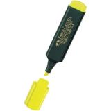 Faber-Castell Şeffaf Gövde Fosforlu Kalem 1546 Yeşil Tekli 3 Genişlikte Çizim İmkanı (5030154663) - Sarı