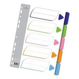 Faber-Castell Seperatör Plastik 2005 1-5 Bölmeli Renkli