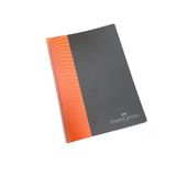 Faber-Castell Şeritli Spiralli Defter A4 Çizgili 80 Yaprak (000330)