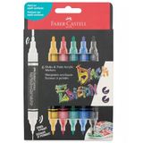 Faber Castell Shake&Paint Akrilik Marker 6 Lı 285507