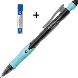 Faber-Castell Shark 0.7 Versatil Uçlu Kalem + 0.7 Uç 1 Adet - TURKUAZ