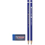 Faber-Castell Sınav Seti Iı - Sınav Kalemi x 2 + Sınav Silgisi