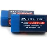 Faber-Castell Sınav Silgisi 10 Adet Küçük Mavi Renkli Kullanım İçin Uygun