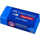Faber-Castell Sınav Silgisi 20'li Paket Mavi Renkli Ölçüleriyle Toz İçermeyen Silgi - Yok