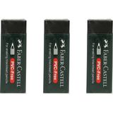 Faber-Castell Siyah Sınav Silgi 15 ADET PVC İçermeyen Güvenli Kullanım İçin İdeal