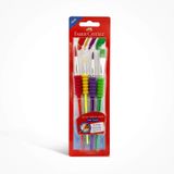 Faber Castell Soft Touch Renkli Fırça Seti 4'lü