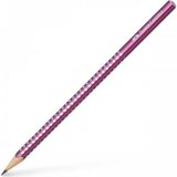 Faber-Castell Sparkle Parlak Renkler Taşlı Kurşun Kalem 10'lu - Bordo