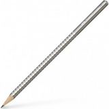 Faber-Castell Sparkle Parlak Renkler Taşlı Kurşun Kalem 10'lu - Koyu Gri