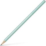 Faber Castell Sparkle Parlak Renkler Taşlı Kurşun Kalem 5'li- Açık Yeşil