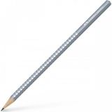 Faber Castell Sparkle Parlak Renkler Taşlı Kurşun Kalem 5'li-Gümüş Rengi