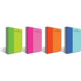 Faber-Castell Spiralli Defter, 100 Yaprak, 70G Kağıt, A4, Çizgili, 500 Mikron Pp Kapak, Dayanıkl