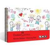 Faber Castell Spiralli Pp. Kapak 2023 Resim Defteri 25X35 30 Yp.- 5075000481