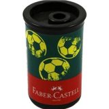 Faber Castell Spor Serisi Hazneli Kalemtraş - Yeşil - Sarı