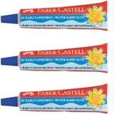 Faber-Castell Su Bazlı Sıvı Yapıştırıcı 7 Gram 3'lü