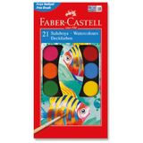 Faber Castell Sulu Boya 21 Renk BÜYÜK 30 mm
