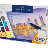 Faber-Castell Suluboya Tableti 36 Renkli Boya Seti Yaratıcı Sanatlar İçin