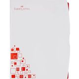 FABER-CASTELL SUNUM DOSYASI A4 ÇİFT RENK KAPAK KIRMIZI 30LU (230103)