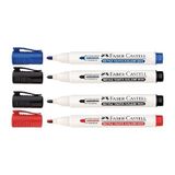 Faber-Castell Tahta Kalemi W20 Doldurulabilir 4 Adet Kırmızı Mavi Siyah Renk Seçenekleri
