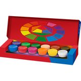 Faber-Castell Tempera Guaj Boya, 12x20 ml, Opak ve kaplayıcı renkler,Suda Çözünür, Çeşitli yüzeylerde kullanım