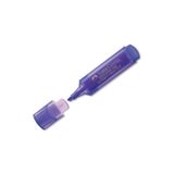 Faber Castell Textliner 1546 Fosforlu Kalem, Şeffaf Gövde, Mor