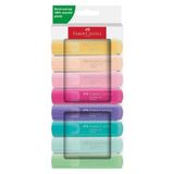 Faber-Castell Textliner 8 'li fosforlu kalem seti - pastel renkler - textliner 46