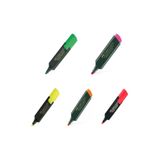 Faber Castell Textliner Fosforlu Kalem, 5'li Set, Çok Renkli