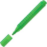 faber-castell textliner marker fosforlu kalem grip yeşil 15 43 63 (10 lu paket) - Yok