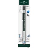 Faber-Castell TK Fine Vario L 0.7 mm Versatil Kalem, Ayarlanabilir Uç, Teleskopik Silgili, Yeşil