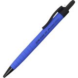 Faber Castell Tri Click 0.5 Mavi 17187 Kauçuk Kaplama Versatil Uçlu Kalem