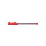 Faber Castell Tükenmez Kalem 1430 Şeffaf Kırmızı *10