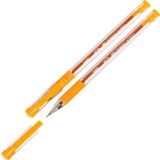 Faber-Castell Tükenmez Kalem İğne Uç Turuncu 1425 (10 Lu Paket)