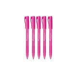 Faber Castell Tükenmez Kalem Renkli Pembe - 5 Adet