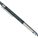 Faber-Castell Vario Lüx Versatil Kalem, 0.7 mm Uç, Sertlik Ayarlı Metal Uç, Silgili, Ergonomik Tutuş, Yeşil